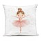 Stupell Industries Sweet Ballerina Pose Outdoor Printed Pillow, design by Creative Studio, 18 x 7 x 18
